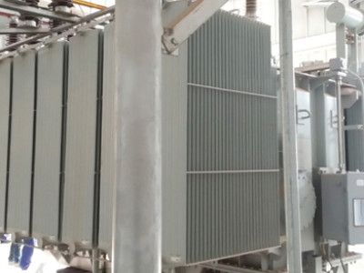 上海預裝式智能變電站現場鋼構基建